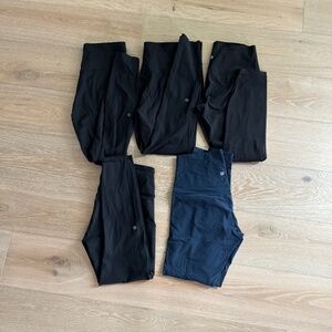 Bundle of Lululemon Leggings Size 10